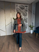 Beautiful kashmiri embroided sleeveless cape